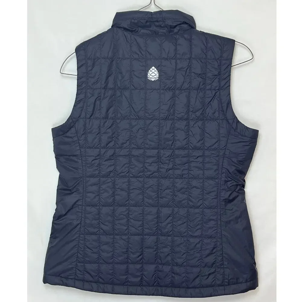 NWT Stio Women’s Large Blue PrimaLoft Water-Resistant Lightweight Zip-Up Vest